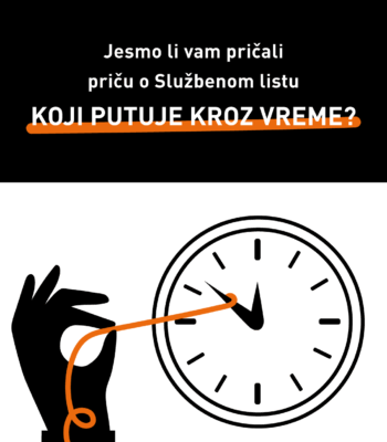 Jesmo li vam pričali priču o Službenom listu koji putuje kroz vreme Jesmo li vam pričali priču o Službenom listu koji putuje kroz vreme